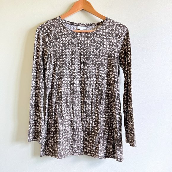 J.JILL PURE J.JILL KNIT LONG SLEEVE TOP TEE WOMENS SIZE XS CREWNECK - Picture 1 of 5